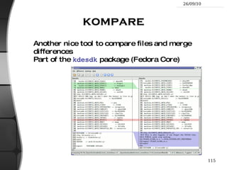 The grep command grep <pattern> <files> Scans the given files and displays the lines which match the given pattern. 