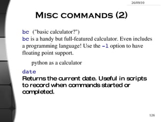 How to identify symbolic links: ls -l  displays  ->  and the linked file name. 