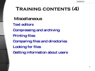 GNU / Linux filesystem structure 
