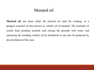 Defatted Mustard Process Processing and Extraction of Oilseeds ( Mustard & Sunflower) | PPTX