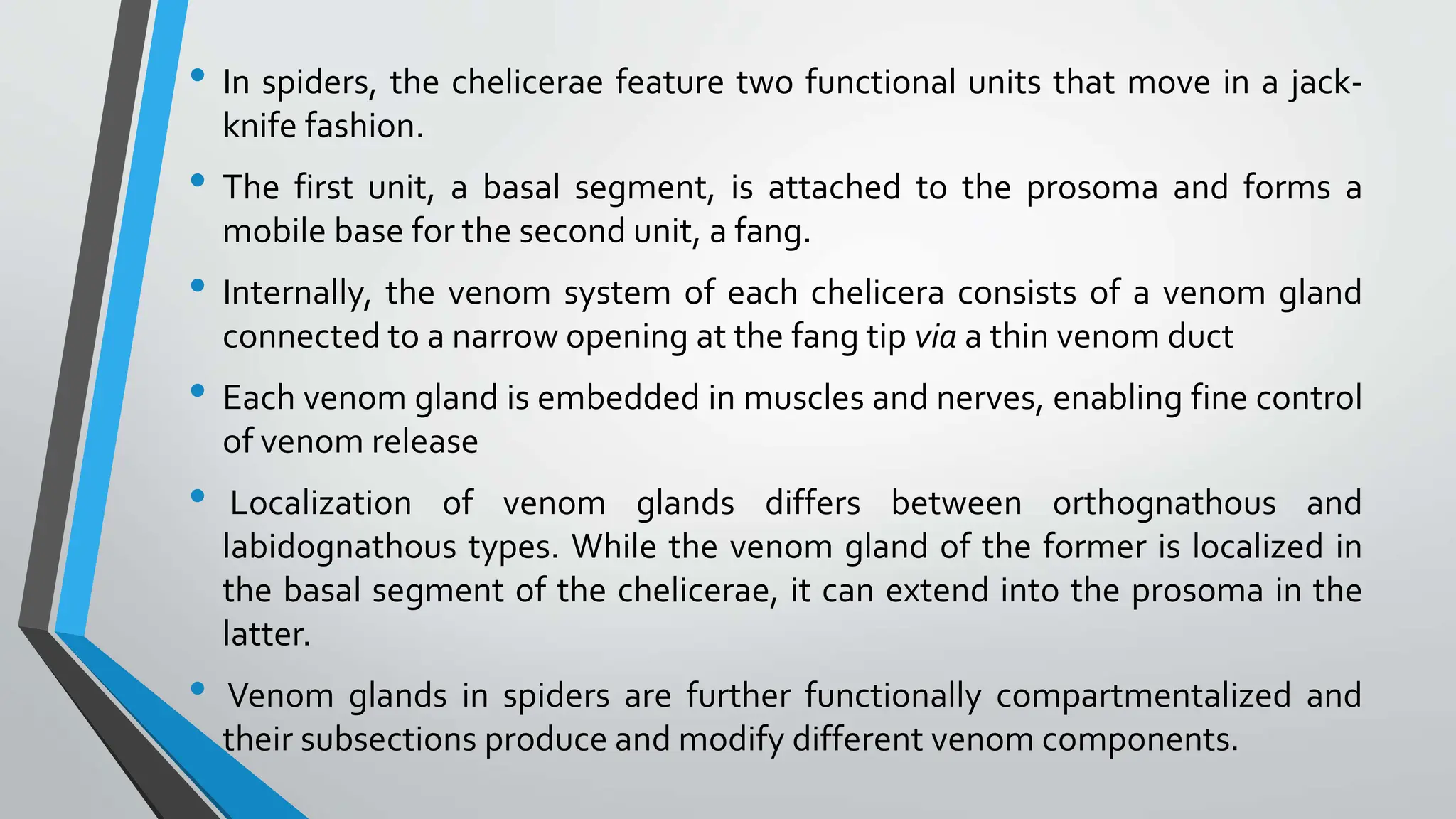 Venemem Insect Insect Venom specifically of spiders and Scorpions | PPTX
