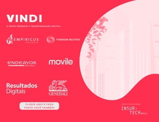 A GENTE PROMOVE A TRANSFORMAÇÃO DIGITAL!
APOIO E DIVULGAÇÃO:
CLIQUE AQUI E FAÇA
PARTE VOCÊ TAMBÉM!
 