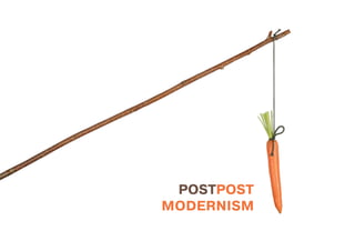 POSTPOST
MODERNISM
 
