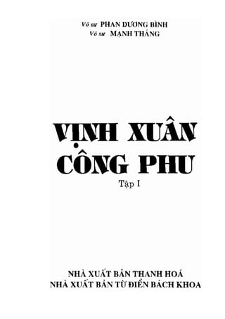 Vịnh xuân kungfu   tập 1