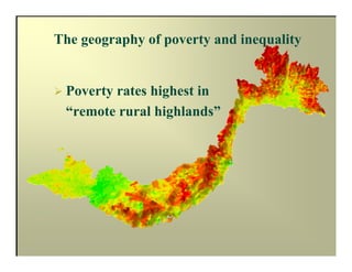 Spatial Patterns of Poverty in Vietnam and Laos | PDF