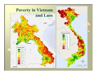 Spatial Patterns of Poverty in Vietnam and Laos | PDF