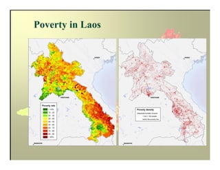 Spatial Patterns of Poverty in Vietnam and Laos | PDF