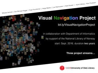 Outcomes Visual Navigation Project