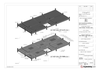 2 Ø8 a150
1Ø8 a150
3 Ø8 a150
4 Ø8 a150
6 Ø8 a150
5 Ø8 a150
11 Ø8 a150
8Ø8 a150
12Ø8 a150
10Ø8 a150
9Ø8 a150
1326 Ø8
14Ø8 a150
7 Ø8 a150
16Ø10 a160
15 Ø10 a180
27Ø10 a180
25Ø10 a180
26Ø10 a140
37 Ø10 a180
35 Ø10 a160
33 Ø10 a180
26 Ø10 a170
34 Ø10 a180
19 Ø10 a180
21 Ø10 a180
19 Ø10 a180
24 Ø10 a150
22Ø10 a180
43Ø10 a180
30Ø10 a180
23Ø10 a160
22Ø10 a170
24Ø10 a170
32Ø10 a180
26Ø10 a180
36Ø10 a180
29 Ø10 a180
28 Ø10 a180
24Ø10 a170
38Ø10 a180
40Ø10 a180
41 Ø10 a180
42 Ø10 a180
20Ø10 a160
17 Ø10 a180
18 Ø10 a180
44Ø10 a180
39Ø10 a160
31Ø10 a180
www.autodesk.com/revit
TỈ LỆ :
CHỦ ĐẦU TƯ - INVESTOR
ĐIỆN THOẠI: 0933.711.211
ĐƠN VỊ TƯ VẤN THIẾT KẾ - DESIGNED BY
ĐỊA CHỈ: 105, CHUNG CƯ A1, NGUYỄN ÁI
QUỐC, P.QUANG VINH, BIÊN HÒA-ĐỒNG NAI
ĐIỆN THOẠI: 0916.989.135
TÊN CÔNG TRÌNH - PROJECT:
VỊ TRÍ - LOCATION:
TÊN BẢN VẼ - DRAWING TITLE
CHỦ TRÌ - PRIMARY ARCHITECT:
THIẾT KẾ - DESIGN BY:
VẼ - DRAWN BY
QUẢN LÝ KỸ THUẬT - CHECKED BY:
KTS. NGUYỄN NGỌC BÍCH
KS. LÊ THANH TUẤN
KS. LÊ THANH TUẤN
KTS.VŨ MẠNH HẢI
NGÀY GIAO-ISSUE DATE :
MỤC ĐÍCH
PHÁT HÀNH
ISSUE DATE
T.K.SƠ BỘ-CONCEPT DESIGN
THI CÔNG - EXECUTION
MÃ BẢN VẼ :
8/22/20162:03:29PM
KC-14
Mr. Elijah
ĐỊA CHỈ : 161 Pasteur phường 6 Quận3 -
TP.HCM
VĂN PHÒNG 17B BÍCH VÂN
161 Pasteur phường 6 Quận3 - TP.HCM
MẶT BẰNG THÉP SÀN LẦU
1 3D
20/08/2016
TL:( )
3D THÉP SÀN LỚP DƯỚI LẦU 1
TL:( )
3D THÉP SÀN LỚP TRÊN LẦU 1
STT HIỆU CHỈNH DATE
 