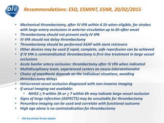 Stroke Thrombectomy Dr Jo Caekebeke PPTX stroke-thrombectomy-dr-jo-caekebeke-pptx