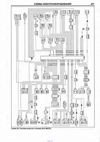 СХЕМЫ ЭЛЕКТРООБОРУДОВАНИЯ 277
I I I • I I I • I • I
S 3
aaas385!fi!5« ЙЯИ• I I I I a I I I • t i l
8*ШЯ83*?3 agg
882£~2£?аЯ 88V
TTTT
8^8?I I I I
Z&M
■1-1..1..L.
• it »
ssag
tT T T T T
££525:2I I I I I I
( Х ( в н э а >
rtrtdrt&rt
£*2223 Я• ( • I I I I
233Й35 a
11111iv
Схема 26. Система впрыска топлива (K4J МКПП)
vnx.su
 