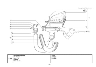 - 46 -
21703
21703-01
21703-02
A300
Фильтр воздушный
Air cleaner
Filtre à air
Luftfilter
Filtro de aire
Catalogue LADA PRIORA 09.2006
 