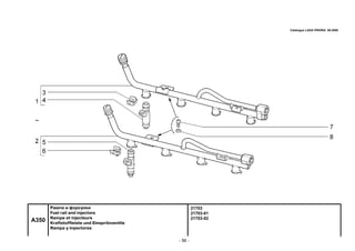 - 56 -
21703
21703-01
21703-02
A350
Рампа и форсунки
Fuel rail and injectors
Rampe et injecteurs
Kraftstoffleiste und Einspritzventile
Rampa y inyectores
Catalogue LADA PRIORA 09.2006
 