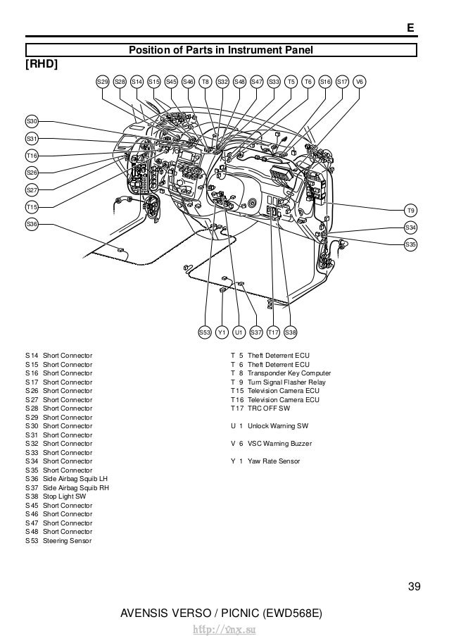 toyota picnic fuse box wiring diagram toyota picnic fuse box wiring diagram