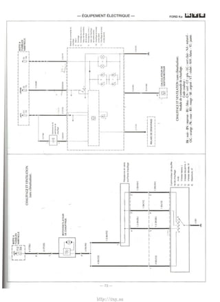 -.,J 
(,.) 
I 
lr -=r~ -~ :~~~L~S Fl2 HABITACLE 
I 3(),t,l 
L- _J 
4 VT/8U 
8 
.J-~m 
CHAUFFAGE ET VENTILATION 
(sans climatisation). 
2' 
l •11KJRO ·---·---· 
4 BKIOG 
MOTOVENTILATEUR 
DE CHAUFFAGE 
15 BK/RD 
IL _ _L__ -4--_-'-VW------~-1-~ ---~ -:-=+l-___JI ::~::::::: 
T 11 BKNE 
___ ' I 3 __ s 
4B~OG ISB~U I IB~H 
1 BKNE 
I 
r ~1. ~-~. --- I l=::~;·soume- 
1· 3 2l0 0) Arril 
1) V11esse basse, I 
-+------------' 2) Vr.oue moyonno II l 3) v,,....,...,., ... lll 41 MalOmum. IV 
4 BK 
~ 
r--------------- ---------, 
I •APC •PERil I :~~~L~S 
l--i-~------~:·--------~:_JHABITACLE 
I ' SOG.8K I 
·-----· I 
1 ·"'~ I 
1 i;::~·- :~mJ~~m~:~·­r--~ 
l-------~[------~-------- ----1~-::: 
l I?, ., I ,.....,.._,,_ 
± r- -------- - - l !8l ~IJ ' I ,, ,1 :-.:::.":~-"· 
I l :: ::::.... . I I I '"' ~ .. ._, 
'-----~----rh-,-------' ~ ~=-=~"" ... 
('i) f• • 1~ • J arrrtre aluiT't 
I Q_ I I • • I 
I I 
l-----~~~=====-====r.==~~~~-~~~~-~~~~ 
[:~~~·~~:~] J-· r-~, 
I ~ I CALCULATEUR DE 
I W I GESTION MOTEUR 
L..--~ 
CHAUFFAGE ET VENTILATION (sans climatisalion). 
Module de commande de chauffage. 
Code couleur : 
~ 
BK : noir - BN : marron - BU : bleu - Gl : vert · GY : gris - LG : veri clair- NA : nature! - 
OG : orange - PK : rose - RD : rouge - SR : argent - VT : violet -WH : blanc - YE : jaune. 
m· 
0 
£ 
"'0 m s:: m 
~ 
m· 
I m 
() 
-1 
:D 
0 c 
m 
I 
., 
0 
ll 
0 
~ 
E c 
£ 
http://vnx.su 
 