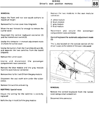 88
WWWW IIII RRRR IIII NNNN GGGG
DDDDrrrriiiivvvveeeerrrr''''ssss sssseeeeaaaatttt ppppoooossssiiiittttiiiioooonnnn mmmmeeeemmmmoooorrrryyyy
http://vnx.su/
 