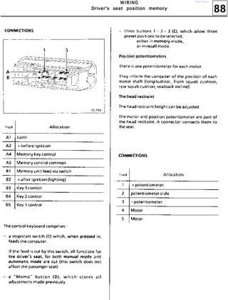 88
WWWW IIII RRRR IIII NNNN GGGG
DDDDrrrriiiivvvveeeerrrr''''ssss sssseeeeaaaatttt ppppoooossssiiiittttiiiioooonnnn mmmmeeeemmmmoooorrrryyyy
http://vnx.su/
 
