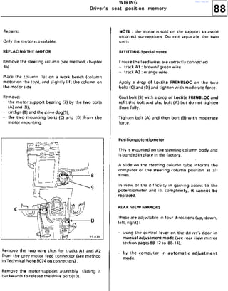 88
WWWW IIII RRRR IIII NNNN GGGG
DDDDrrrriiiivvvveeeerrrr''''ssss sssseeeeaaaatttt ppppoooossssiiiittttiiiioooonnnn mmmmeeeemmmmoooorrrryyyy
http://vnx.su/
 