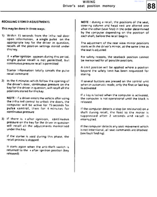 88
WWWW IIII RRRR IIII NNNN GGGG
DDDDrrrriiiivvvveeeerrrr''''ssss sssseeeeaaaatttt ppppoooossssiiiittttiiiioooonnnn mmmmeeeemmmmoooorrrryyyy
http://vnx.su/
 