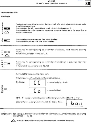 88
WWWW IIII RRRR IIII NNNN GGGG
DDDDrrrriiiivvvveeeerrrr''''ssss sssseeeeaaaatttt ppppoooossssiiiittttiiiioooonnnn mmmmeeeemmmmoooorrrryyyy
http://vnx.su/
 