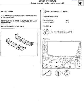 41
LLLLOOOOWWWWEEEERRRR SSSSTTTTRRRRUUUUCCCCTTTTUUUURRRREEEE
CCCCrrrroooossssssss mmmmeeeemmmmbbbbeeeerrrr uuuunnnnddddeeeerrrr ffffrrrroooonnnntttt sssseeeeaaaattttssss ((((LLLL))))
http://vnx.su/
 
