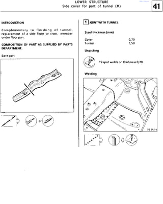 41
LLLLOOOOWWWWEEEERRRR SSSSTTTTRRRRUUUUCCCCTTTTUUUURRRREEEE
SSSSiiiiddddeeee ccccoooovvvveeeerrrr ffffoooorrrr ppppaaaarrrrtttt ooooffff ttttuuuunnnnnnnneeeellll ((((MMMM))))
http://vnx.su/
 