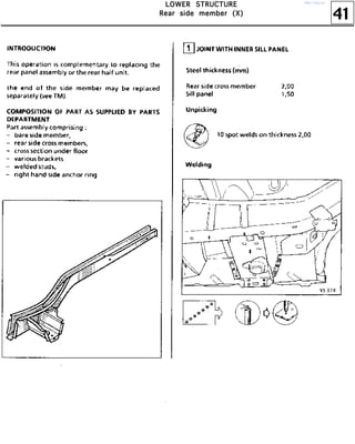 41
LLLLOOOOWWWWEEEERRRR SSSSTTTTRRRRUUUUCCCCTTTTUUUURRRREEEE
RRRReeeeaaaarrrr ssssiiiiddddeeee mmmmeeeemmmmbbbbeeeerrrr ((((XXXX))))
http://vnx.su/
 