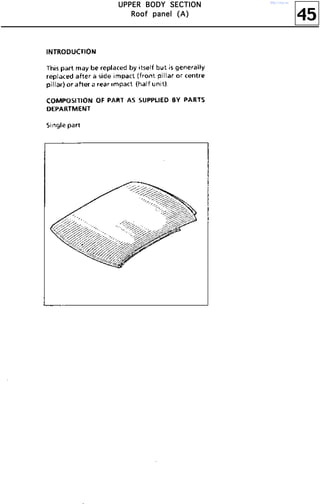 45
UUUUPPPPPPPPEEEERRRR BBBBOOOODDDDYYYY SSSSEEEECCCCTTTTIIIIOOOONNNN
RRRRooooooooffff ppppaaaannnneeeellll ((((AAAA))))
http://vnx.su/
 