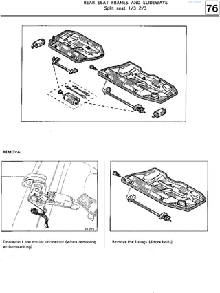 76
RRRREEEEAAAARRRR SSSSEEEEAAAATTTT FFFFRRRRAAAAMMMMEEEESSSS AAAANNNNDDDD SSSSLLLLIIIIDDDDEEEEWWWWAAAAYYYYSSSS
SSSSpppplllliiiitttt sssseeeeaaaatttt 1111////3333 2222////3333
http://vnx.su/
 