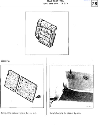 78
RRRREEEEAAAARRRR SSSSEEEEAAAATTTT TTTTRRRRIIIIMMMM
SSSSpppplllliiiitttt sssseeeeaaaatttt ttttrrrriiiimmmm 1111////3333 2222////3333
http://vnx.su/
 