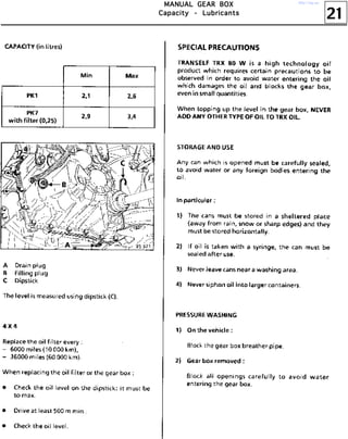 21
MMMMAAAANNNNUUUUAAAALLLL GGGGEEEEAAAARRRR BBBBOOOOXXXX
CCCCaaaappppaaaacccciiiittttyyyy ---- LLLLuuuubbbbrrrriiiiccccaaaannnnttttssss
http://vnx.su/
 