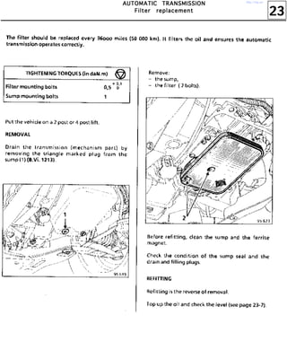 23
AAAAUUUUTTTTOOOOMMMMAAAATTTTIIIICCCC TTTTRRRRAAAANNNNSSSSMMMMIIIISSSSSSSSIIIIOOOONNNN
FFFFiiiilllltttteeeerrrr rrrreeeeppppllllaaaacccceeeemmmmeeeennnntttt
http://vnx.su/
 