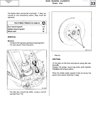 33
RRRREEEEAAAARRRR BBBBEEEEAAAARRRRIIIINNNNGGGG EEEELLLLEEEEMMMMEEEENNNNTTTTSSSS
BBBBrrrraaaakkkkeeee ddddiiiisssscccc
VVVVEEEEHHHHIIIICCCCLLLLEEEESSSS
4444 XXXX 4444
http://vnx.su/
 