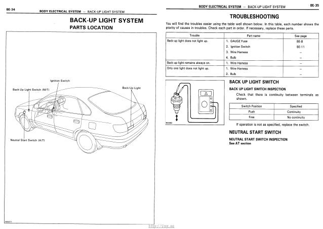 http://vnx.su/ Electrical Wiring Diagrams Toyota Carina E / Corona