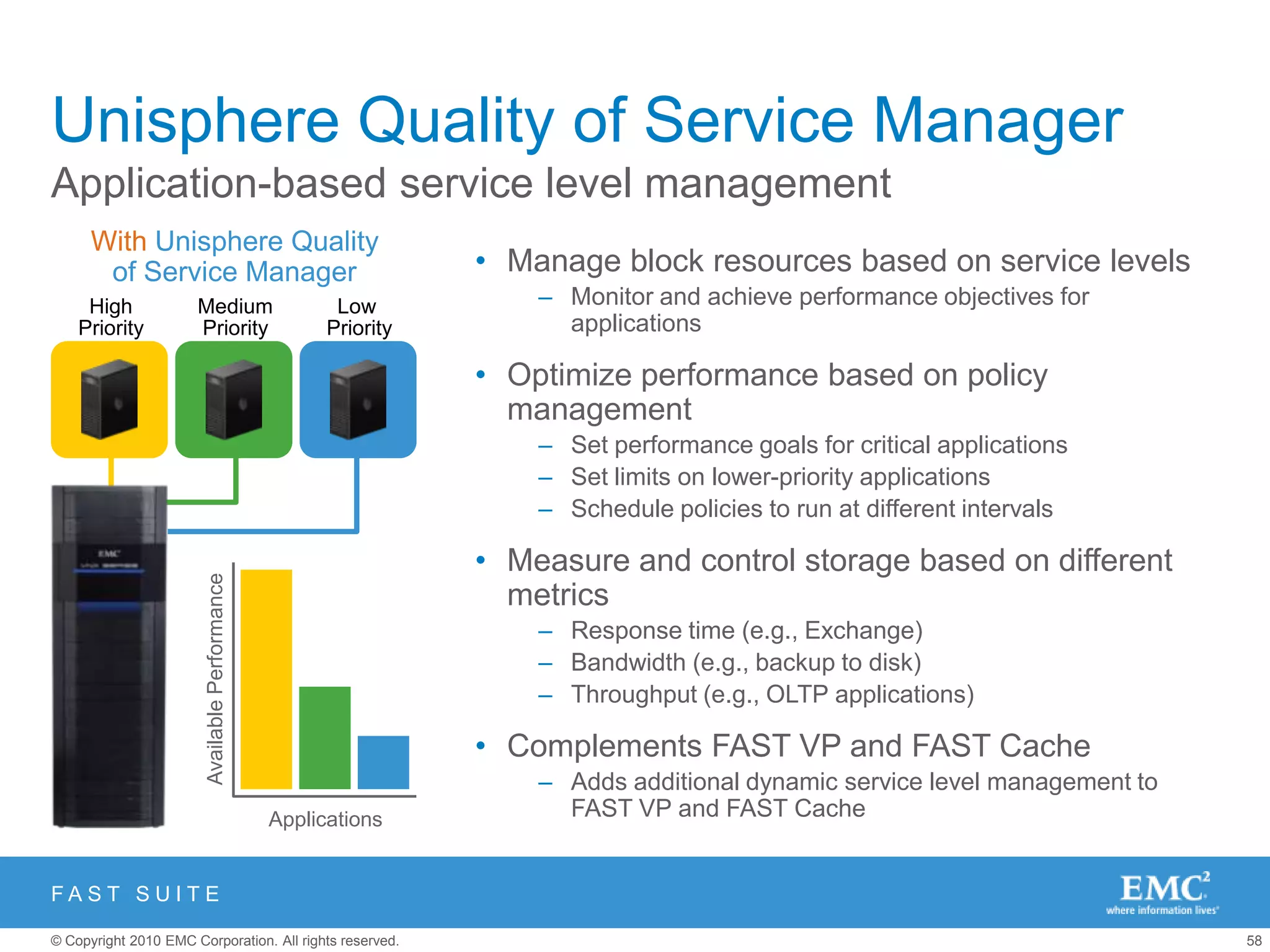 EMC: The VMware ChoiceTwo out of three CIOs pick EMC for their VMware environmentsTrusted storage platform for the most critical and demanding VMware environmentsAdvanced integration and functionality that maximizes the value of a virtualized data centerFlexibility to meet infrastructure to business and technical needsKnowledge, experience, and partnerships to make your virtual data center a reality“Which vendor(s) supplied the networked (SAN or NAS) storage used for your virtual server environment?”“Which is your storage vendor of choice in a virtual server environment?”“EMC remains the clear storage leader in virtualized environments.”