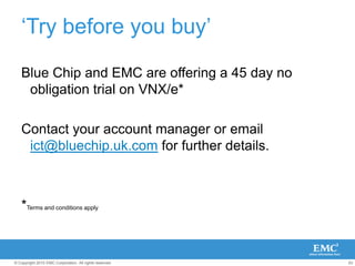 EMC Cloud Tiering Appliance (CTA)Based on the EMC File Management Appliance