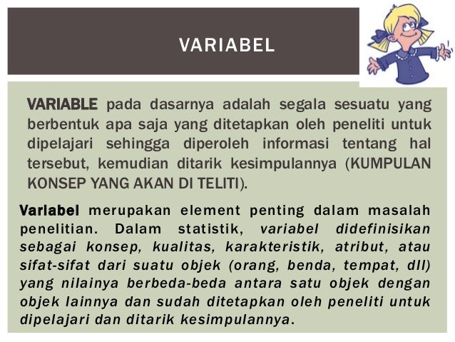 Variabel Operasional
