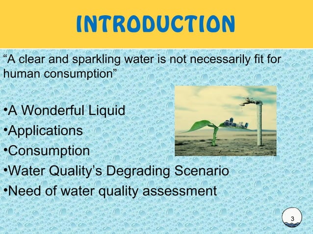Water Quality Project Ppt Silicon Institute Of Technology Ppt