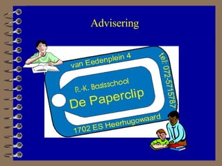 Advisering 