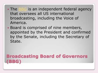 VOA has, "a decent respect for the opinions of mankind.“