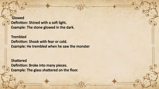 Myth and Legends Vocabulary: Descriptive Words for Storytelling | PPTX