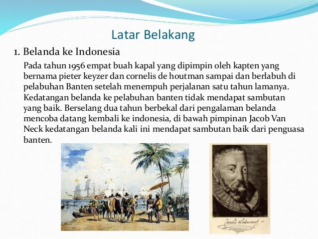Kedatangan Voc Ke Indonesia