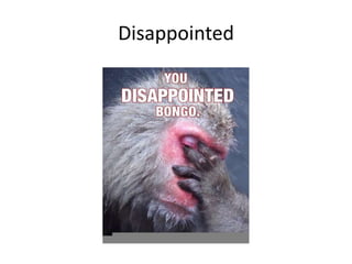 Disappointed
 