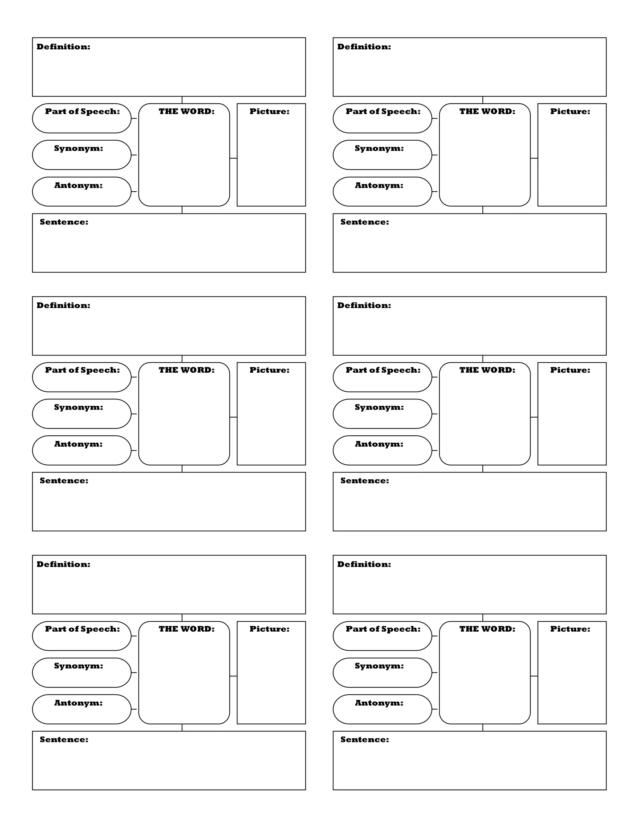 Vocab cards PDF