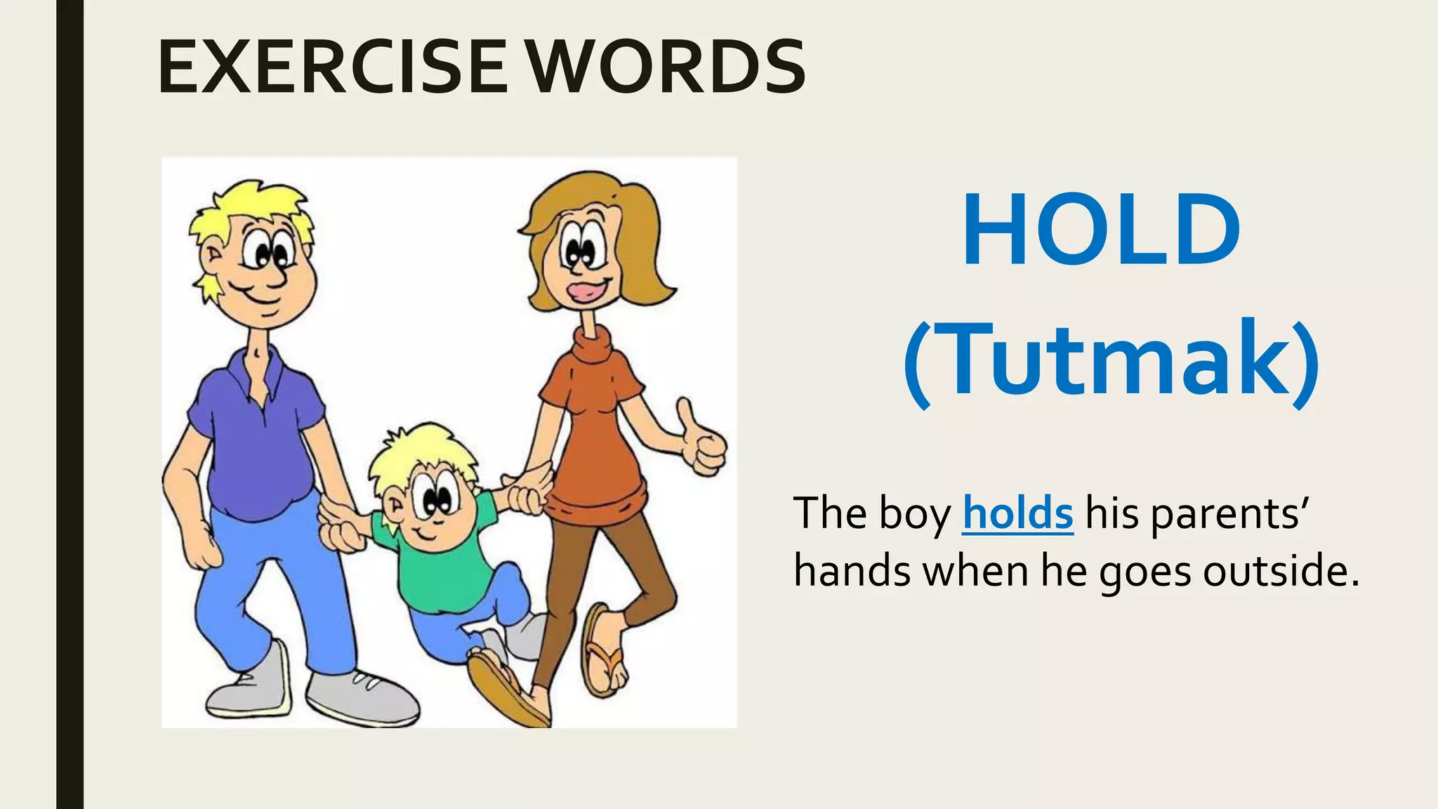 EXERCISE VOCAB WORDS visual data 2