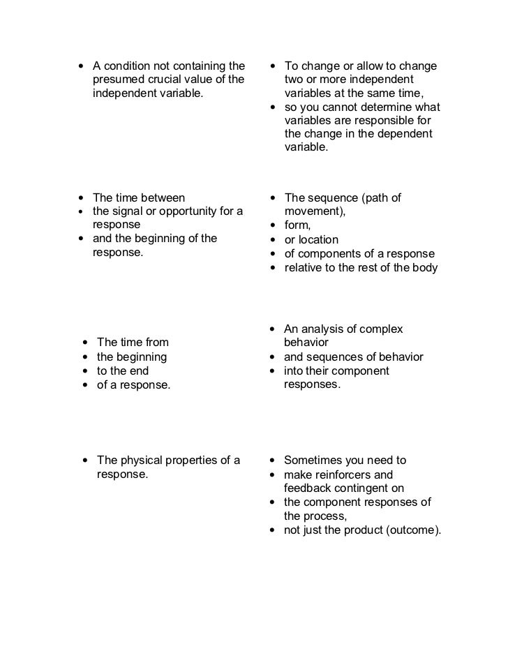 Definition Flash Cards