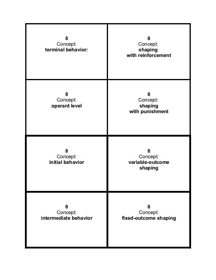 Definition Flash Cards