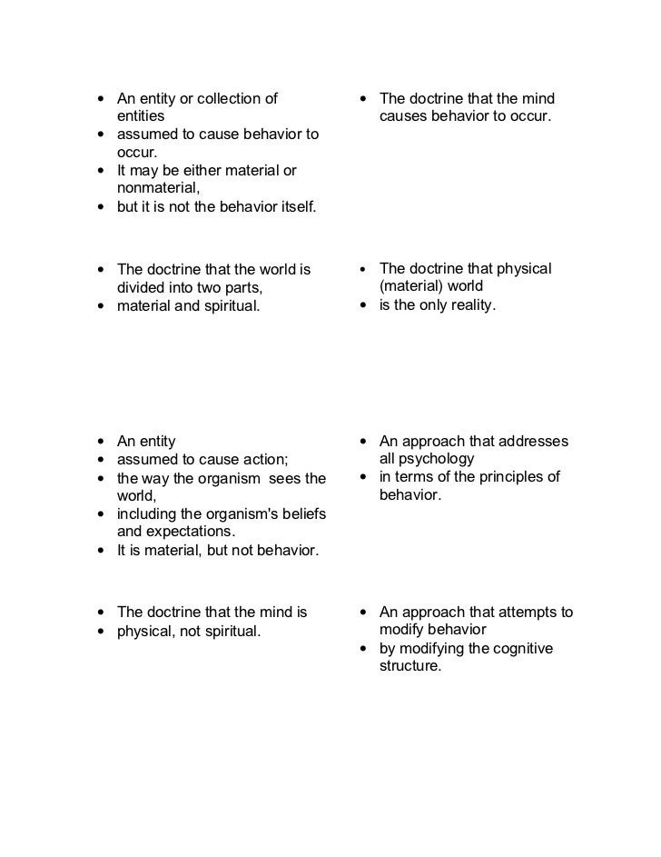 Definition Flash Cards