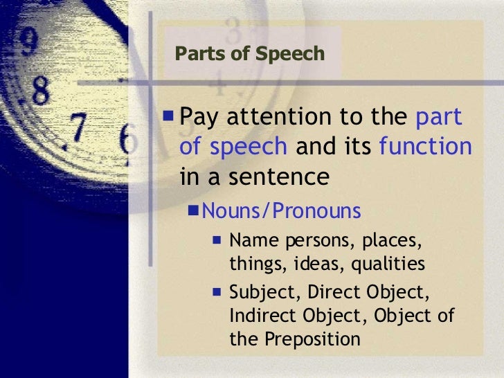 Vocabulary Memory Study Aids