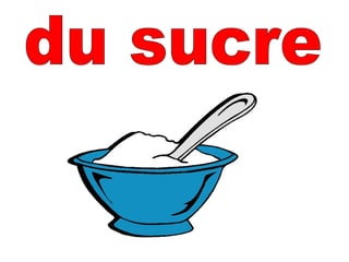du sucre
